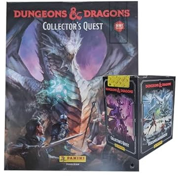 Panini Dungeons & Dragons Hybrid Stickerserie | 1x Stickeralbum + 1x Display je 36x Stickertüten (Deutsche Version)