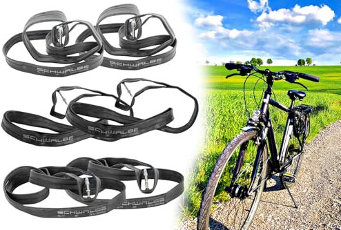 2X Fahrradschlauch 28 Zoll Schwalbe 28/47-622/635 mit DV17 Dunlop, SV17 Sclaverand, AV17 Autoventil, Ventillänge 40mm für Tour, City und Trekking (28, AV17)