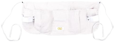 Custom Leathercraft Tool Holsters Waist tool aprons, White, Small US
