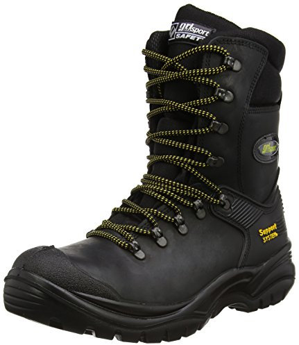 GriSport Combat Mens Tall Hi-Leg S3 Safety Steel Toe/Midsole Work Boots UK 7 / EU 41