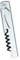 Boj Olaneta Nickel-Plated Waiter’S Corkscrew Without Knife, Silver, 30 x 30 x 30 cm