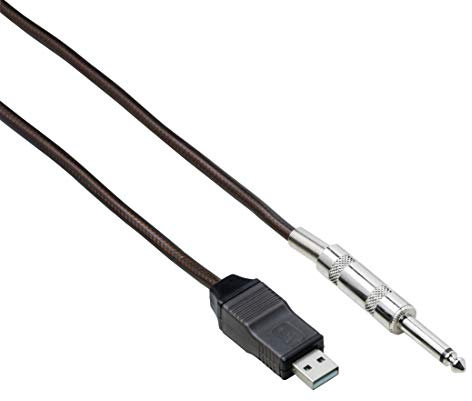 Bespeco BMUSB300 - Cable USB para guitarra, color negro