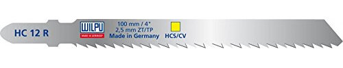 WILPU Stichsägeblatt HC 12 R mit Einnockenschaft- / T-Schaft-Aufnahme, 2 Stück