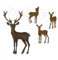 Sizzix Thinlits Stanzschablonen-Set 5 STK. -Winterwunderland von Tim Holtz, Stahl, Mehrfarbig, 19.1 x 14.4 x 0.4 cm