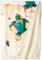 Liquid Blue Herren Nature Aquatic Turtle Beach Warm Coral Fleece Überwurf Decke Mehrfarbig 127 x 152,4 cm
