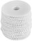 FTVOGUE 40m/roll 4mm Artificial, Decorations Props Pearl String Simulated Pearl Beads Chain for Pary Wedding (White)