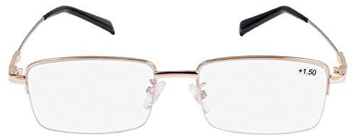 Progressive Multifocus Computer Reading Glasses Blue Light Blocking Titanium Alloy Bendable Multifocal Readers Multi Focus No Line Eyeglasses Eyewear Anti Glare Eye Strain Ultralight for Men and Women