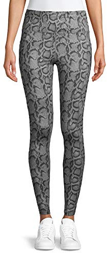 Avia Activewear Damenstrumpfhose mit hoher Taille und Seitentaschen - Grau - X-Klein