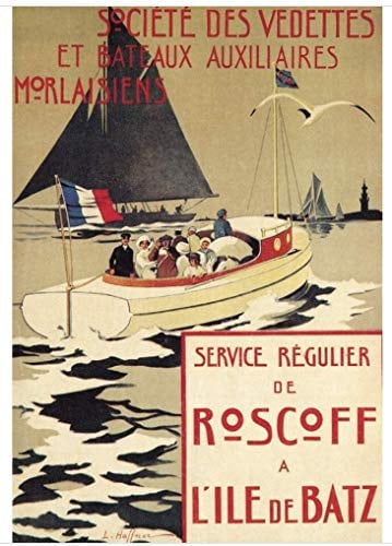 Roscoff Ile de Batz Poster Reproduktion – Format 50 x 70 cm Papier 300 g – Verkauf der digitalen Datei HD möglich