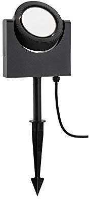 Paulmann Outdoor Spotleuchte Swivea Anthrazit, IP44, 8W, 230V, 3000 K, 460 lm, beweglicher Lichtkopf