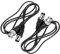 Cable Coaxial CCTV Cable de Baja Pérdida BNC Macho a BNC Hembra de 75 Ohmios BNC Cable Hembra a Macho BNC Cable DC Power Extension Cable BNC a BNC para CCTV, DVR, Cámara(Cable 1M, 2Piezas, Negro)