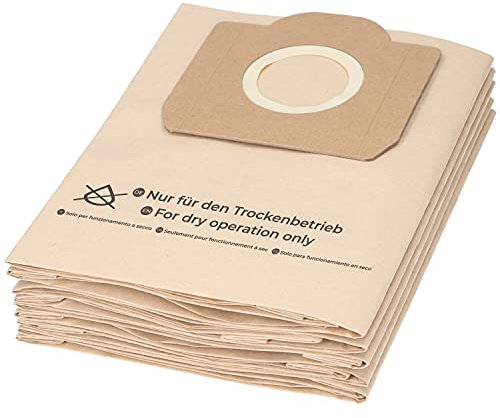 Lot de 20 sacs d'aspirateur compatibles avec Kärcher A2604, A2204, A2254 - Rechange pour 6.959-130.0 - Sacs à poussière pour aspirateurs Kärcher