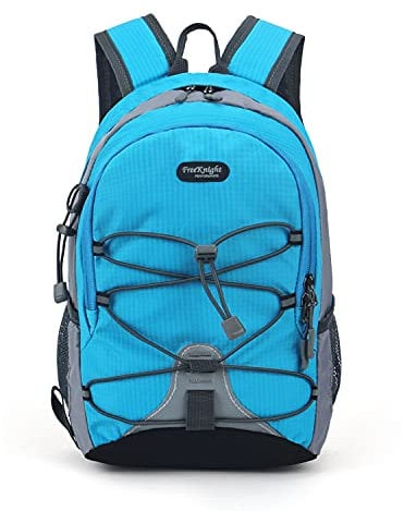 Bseash 10L kleinen Rucksack für Kinder im Alter von 3-6 Mädchen Jungen unter 1,0 Meter, Mini Outdoor Sport Wandern Reisen wasserdicht Daypack (Hellblau)