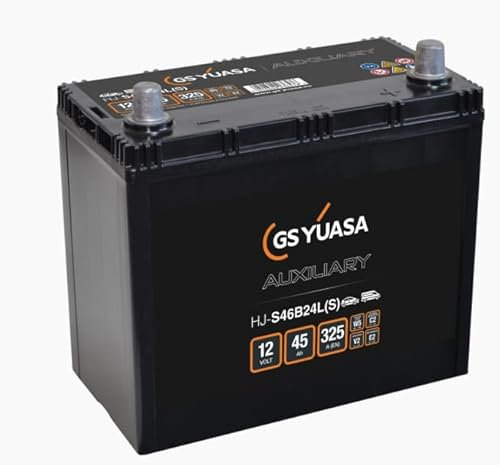- YUASABATTERIE YUASA HJ-S46B24L(S) AGM 12V 45Ah 325A