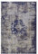 Qiyano Hikina Vintage Teppich Lila 140 x 200 cm, Kurzflor Teppich Wohnzimmer & Schlafzimmer mit Baumwollrücken, Ornament-Muster, Florhöhe ca. 9 mm