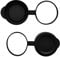 42mm Binocular/Monocular Objective Lens Cover Rubber Set fits models with Outer Diameter 51.8-53.3mm