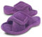 Git-up Pantofole da Donna in memory foam Supporto Arco per l'arco regolabile con gancio e passante Ciabatte per diabetici Punta Aperta da Casa Pantofole Interno Esterno, Viola 9.5/10.5