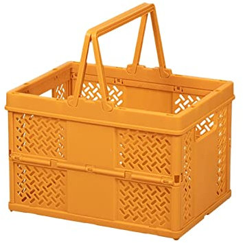Cesto per Uova Cestini portaoggetti Pieghevoli per l'organizzazione del supermercato Cestino da Picnic all'aperto Bagno in plastica