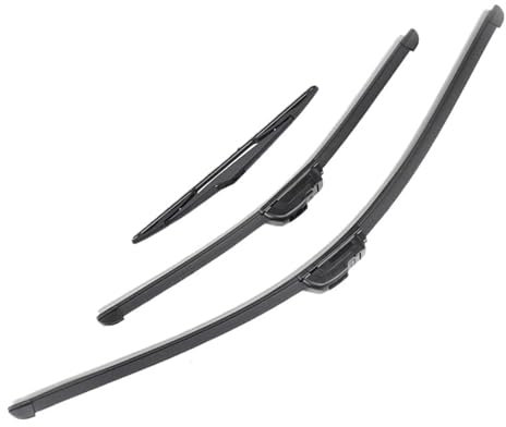 LECREA Wischerblatt, für Hyundai for I10 Mk1 2007-2013 Scheibenwischer Hinten, Scheibenwischerblätter vorne und hinten, 3PCS Auto-Wischerblatt