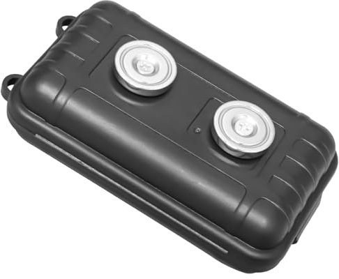 Miawtro Under Car Magnetic Key Holder & Hider - Waterproof, Spare Key Box for Outdoor Travel (Black)