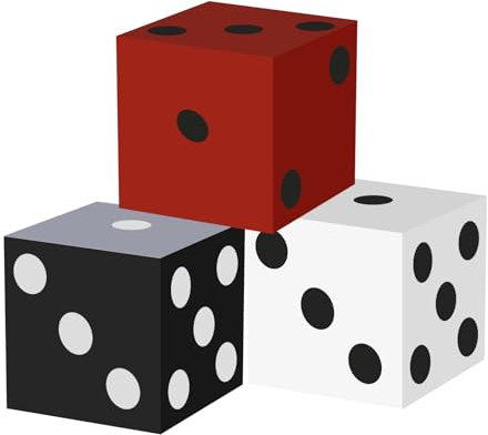 Große Casino-Würfelboxen, Würfelboxen, Geschenkboxen, Casino-Themenparty, Dekoration, Vegas, Jumbo-Würfel, Tafelaufsatz, Tischdekoration, Nacht, Las Vegas, Abschlussball, Geburtstag, Party, Zubehör