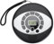 Tragbarer CD-Player mit Lautsprecher, Desktop-CD-Musikplayer mit Kopfhörer, 1500 MAh Wiederaufladbar über USB, AUX-Anschluss, Anti-Skip, Kleine Größe für Zuhause, Auto