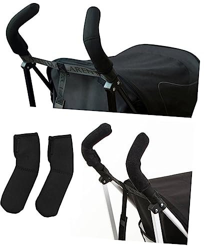 ibasenice Stroller Handle Covers Stretchbare Universalgriffe Für Kinderwagen Schützt Griff Und Sorgt Für Komfort Für Arten Von Kinderwagen Langlebiges Material Mit
