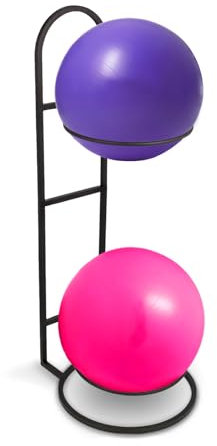 MEIPEIQIZHI Stability Ball Rack,Yoga Ball Holder, Medicine Ball Holde Vertical Storage for Commercial Gyms, Home Gyms, and Studios