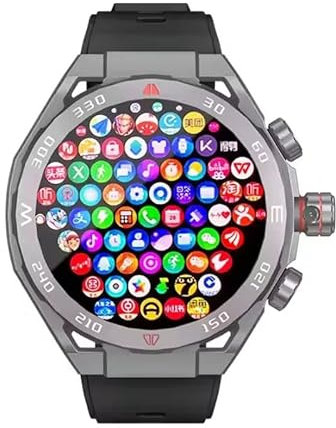 JINSHANGZI Vp900 New Smartwatch 4g/5g Sim Card Android 10.0 System 180° Pull out Camera GPS WIFI Play Game Whatsapp Tiktok Smart Watch (4+64GB)
