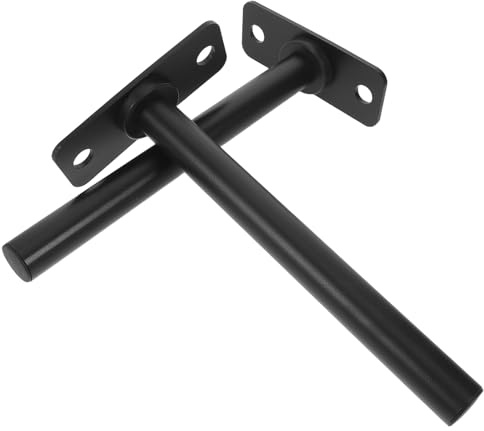 PENIKOKO 2pcs Heavy Duty Barbell Plate Rack Wall Mount Compact Weight Plate Holder for Home Gym Storage Steel Sports Equipment Organizer Space-saving Fitness Accessory