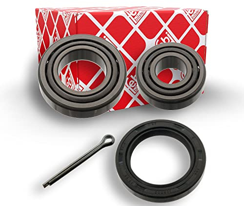 febi bilstein 05393 Radlagersatz mit Wellendichtring und Splint, 1 Stück | Kompatibel mit: FORD FIESTA I, FIESTA II, FIESTA Kasten/Schrägheck