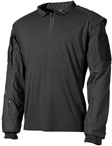 MFH Herren Taktische Hemd Schwarz