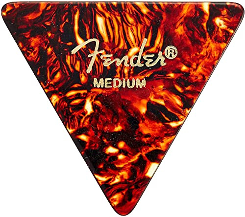 Fender 355 Classic Triangel Pick Shell Medium Plektren 12 Stück