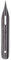 Jacques Herbin Brause 511B Packung mit 50 Zeichnenfedern mittelweich, mit feiner Spitze, 1 Pack