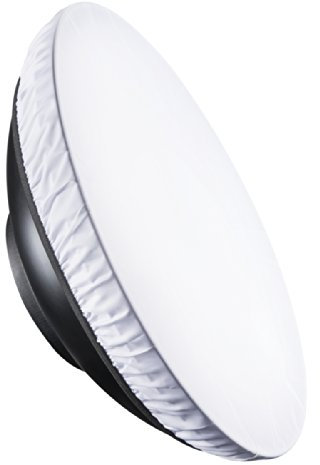 Walimex Pro Beauty Dish Diffusor, 50 cm (für noch weicheres Licht), Weiß