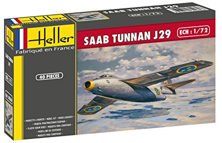 Heller 80260 Modellbausatz SAAB Tunnan, verschieden