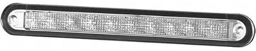 HELLA 2JA 959 073-201 Innenraumleuchte - LED - 24V - 2.0W - LED - Einbau - Lichtscheibenfarbe: glasklar - LED-Lichtfarbe: weiß