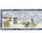Sander Gobelin Tischset Tischbänder Tischläufer 'Beach Chair', Verschiedene Größen, blau, Größe:Tischläufer 32 x 96 cm