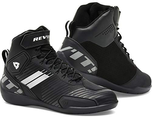 Revit G-Force Scarpe da moto, nero/bianco, 42