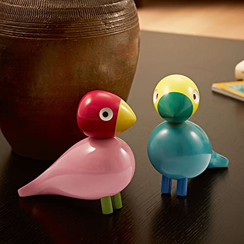 Kay Bojesen Nachtigall Singvogel Figuren 15.5 cm Weihnachtsdekoration, blau