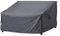 F&J Outdoors Garden Loveseat Covers Waterproof UV Resistant Eco-friendly Fabric Outdoor Deep Seat Bench Covers, 138x99x61/89cm,Grey