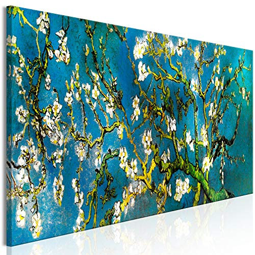 murando - Quadro Acustico Mandorlo 1 pezzo schiuma acustica Quadri Moderni Camera da Letto Matrimoniale - Stampa su Tela - Pannelli Fonoassorbenti Decorativi - Fonoassorbente Acustiche