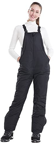 CCOOfhhc Herren Stretch Latzhose Arbeitslatzhose mit Kniepolstertaschen Schwarz Grau Weiß Funktionshose Classic Winter Warme Softshellhose Seitentaschen Rückentaschen und Kniepolster Taschen