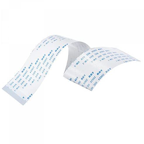 sourcing map 5er Pack FFC FPC Kabel 50 Pin 0.5mm 200mm (A Typ) für LCD 3D Drucker Kamera DVD