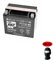 COMPATIBLE WITH TRIUMPH 1050 Speed Triple 2008 BATTERY ALREADY TO USE FURUKAWA FTX12-BS BATTERIES 10 AMPERE SPECIFIC FOR MOTORCYCLE SCOOTER 150X87X130