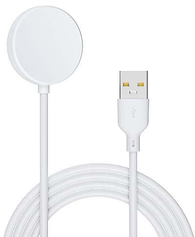 Compatible with Samsung Galaxy Watch Charger Cable White