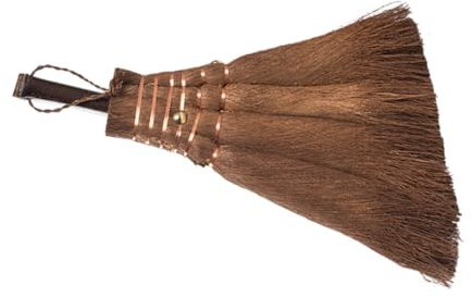 DOITOOL Household Brooms Whisk Brooms Small Whisk Hand Broom Floor Cleaning Broom Small Whisk Broom Small Broom Portable Broom Whisk Sweeping Household Cleaning Cleaner Mini Wooden