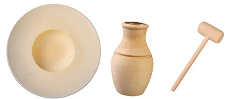 STOBAZA 1 Set Serbatoio Della Stufa Pentole Di Terracotta Per Cucinare Zuppiera Di Terracotta Cucinare Pentola Di Terracotta Cuocipasta Vaso D'oro Ceramica Resistente Alle Alte Temperature