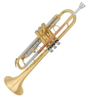 Musikinstrument Trompete Trompete In B-Dur Messing
