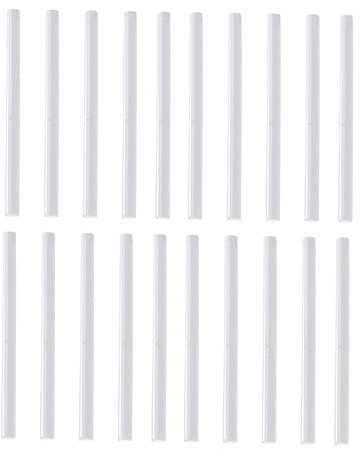 iplusmile 20pezzi Bastoncini Colla Caldo Colorati Strisce Adhesive Per Fai Da Te Leggeri e Flessibili Per Artigianato
